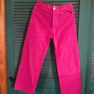 Jesse Kamm Cali Slim pants in Dragonfruit. Worn once. Great condition. Sold out!